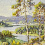 852 7663 Oljemålning 